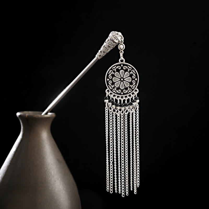 Kropla wody Konwalia Kwiaty Frędzle Pewność Spinka Do Włosów