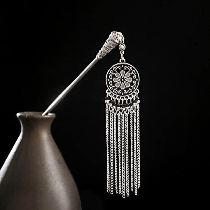 Kropla wody Konwalia Kwiaty Frędzle Pewność Spinka Do Włosów