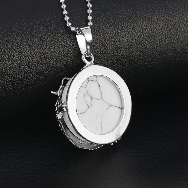 Buddha Stones Chiński Smok Naturalny Kryształ Kwarcowy Uzdrawiająca Energia Naszyjnik Wisiorek - image 33