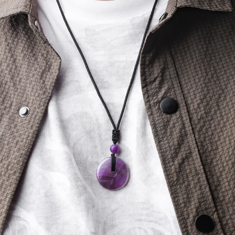 Wisiorek z Buddha Stones, szczęśliwa moneta, uzdrawiający kryształ, naszyjnik z kamieni szlachetnych