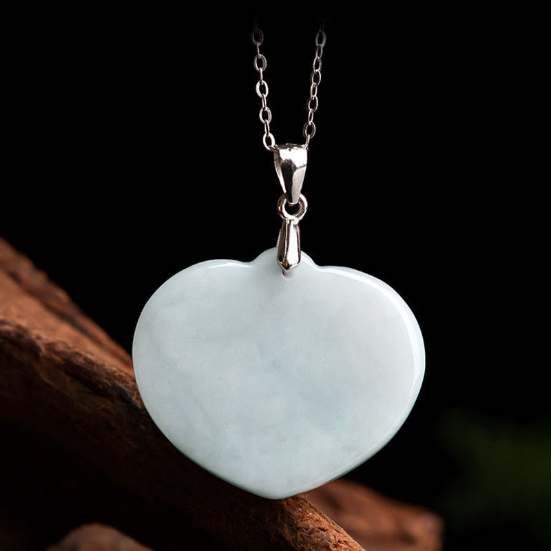 Buddha Stones 925 Srebro Sterling Śmiejący się Budda Biały Jadeit Naszyjnik Wisiorek Błogosławieństwo Szczęścia - image 7