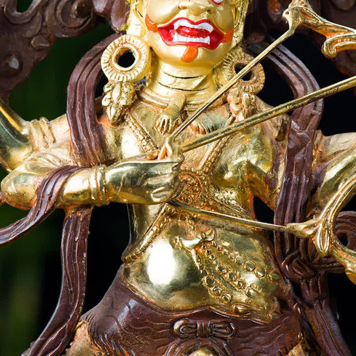 Figurka Buddy Kurukulla Spokój Miedziana Statuetka Dekoracja Domu