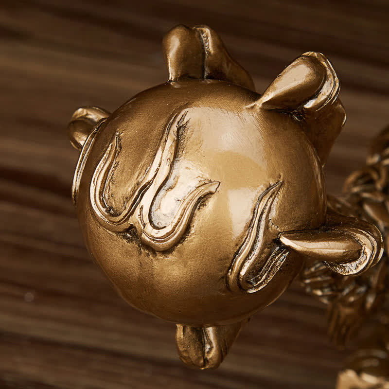 Buddha Stones Feng Shui Smok Pomyślny Chmura Bogactwo Szczęście Dekoracja