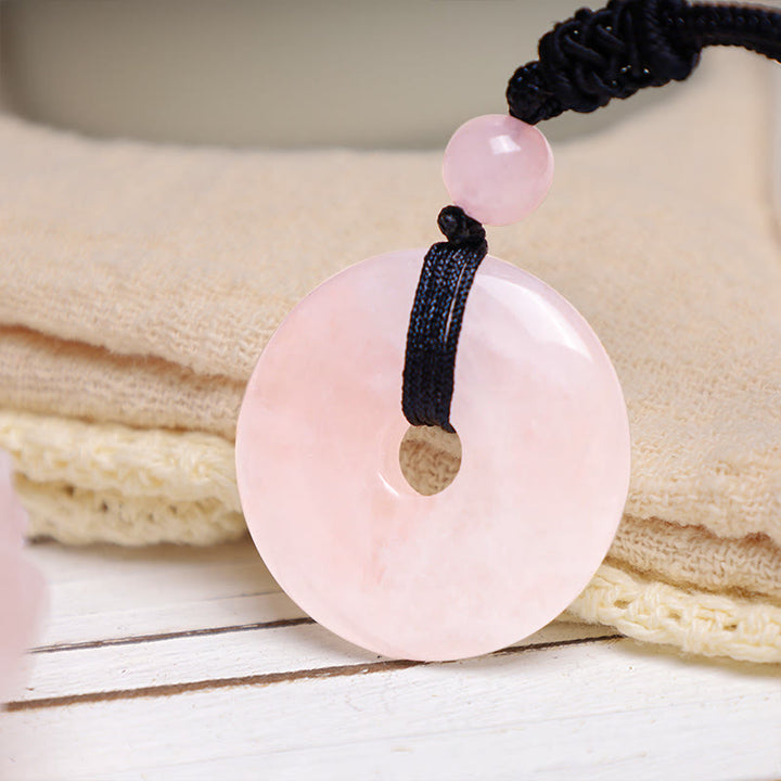 Wisiorek z Buddha Stones, szczęśliwa moneta, uzdrawiający kryształ, naszyjnik z kamieni szlachetnych