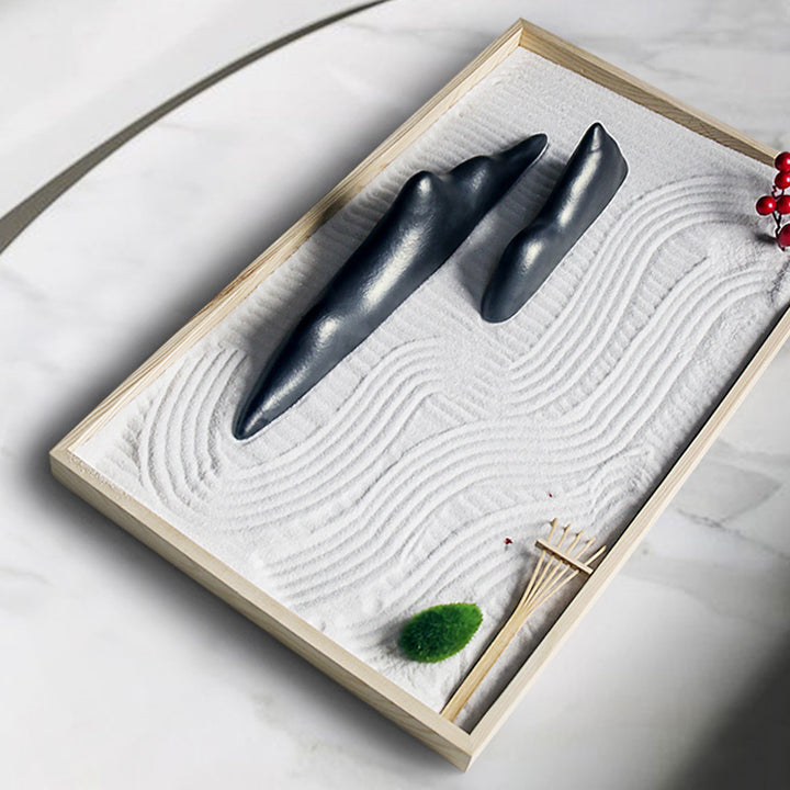 Buddha Stones Skały Krajobraz Medytacja Oświecenie Zen Ogród Dekoracja