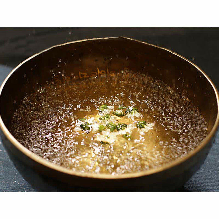 Misa do śpiewania Sutra, ręcznie robiona do uzdrawiania i medytacji, zestaw misek z pozytywną energią