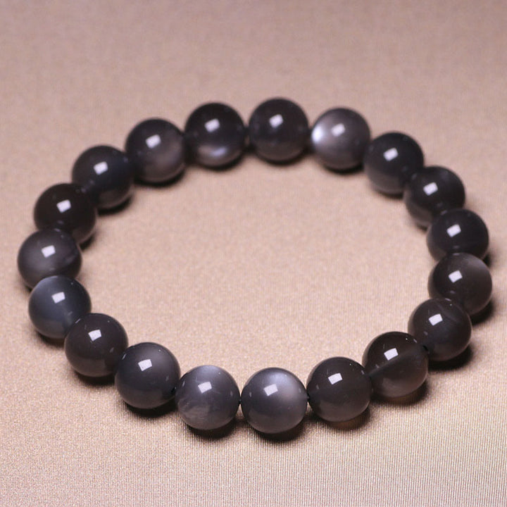 Bransoletka z naturalnych koralików Moonstone Positive Love