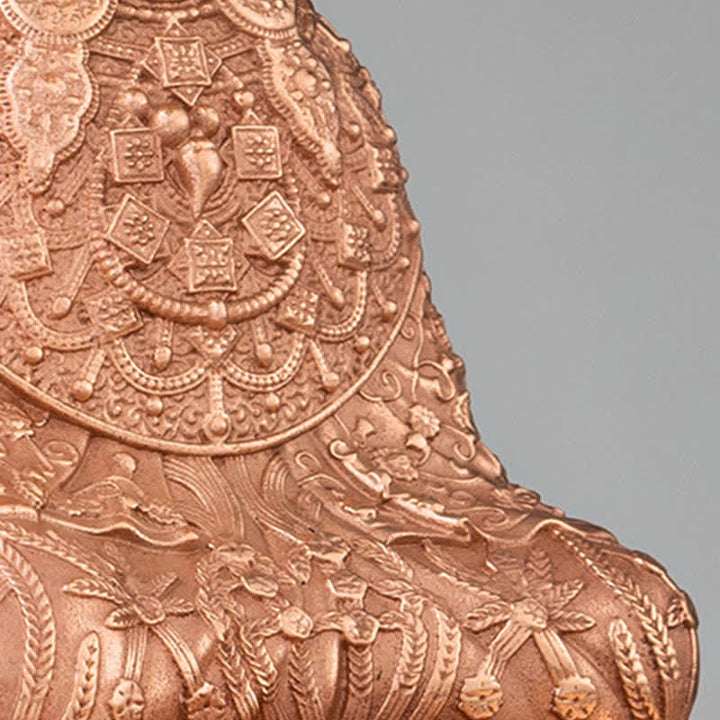 Figurka Buddy Siakjamuniego Współczucie Ręcznie wykonana miedziana statua Dekoracja