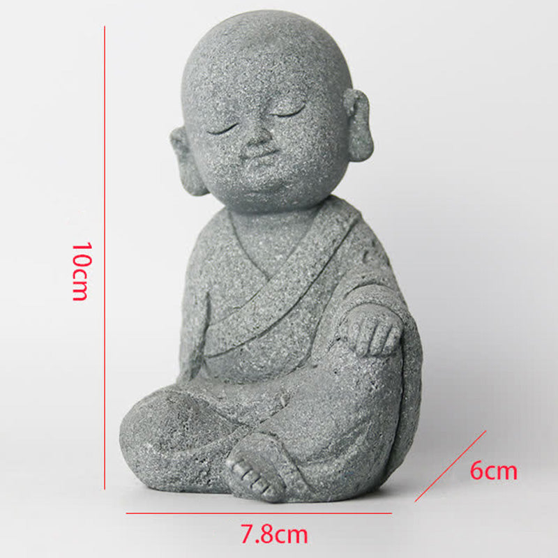 Buddha Stones Medytacja Modlitwa Statua Buddy Współczucie Dekoracja Domu