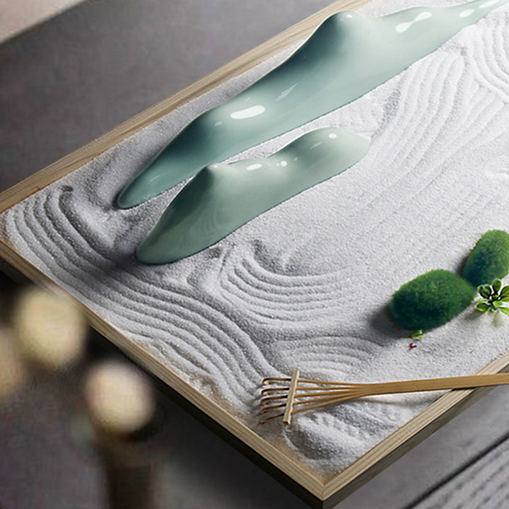 Buddha Stones Skały Krajobraz Medytacja Oświecenie Zen Ogród Dekoracja