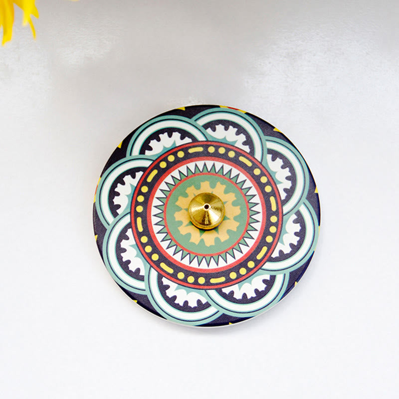 Buddha Stones Kolorowy Wzór Ceramiczny Błogosławieństwo Pałeczka Kadzidełka