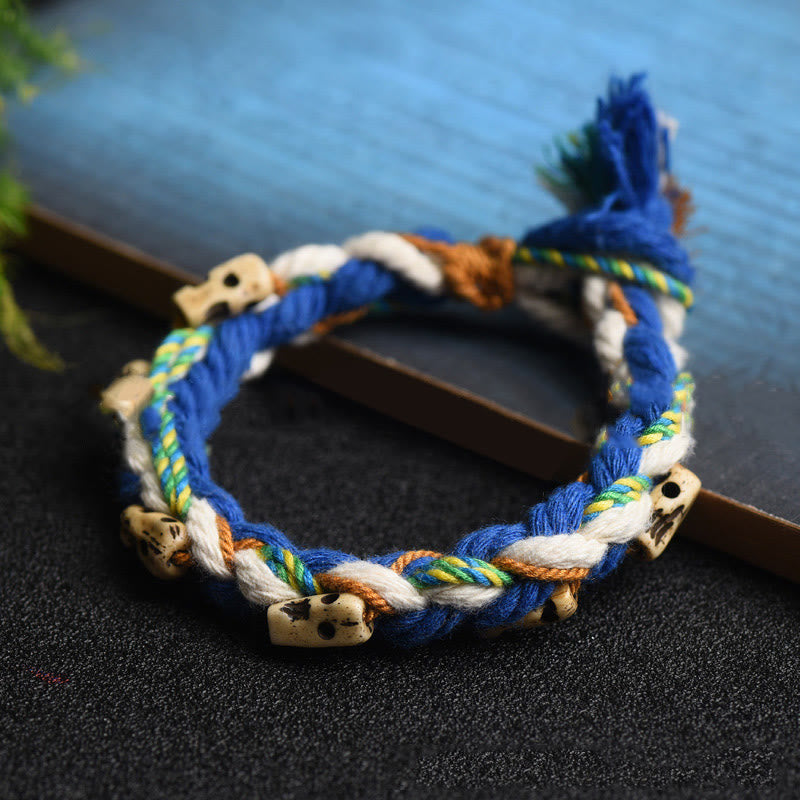 Buddha Stones Tybetańskie Zakiram Bogini Bogactwa Koraliki Grawerowane Ręcznie Bransoletka Szczęścia