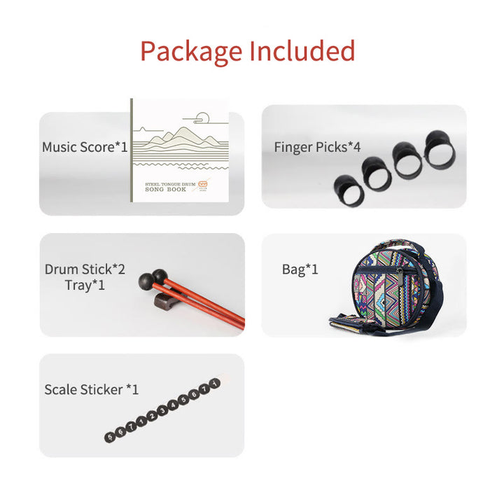 Buddha Stones , dźwięk uzdrawiający, medytacja, joga, zestaw perkusyjny, 8 nut, 5 cali, z torbą transportową