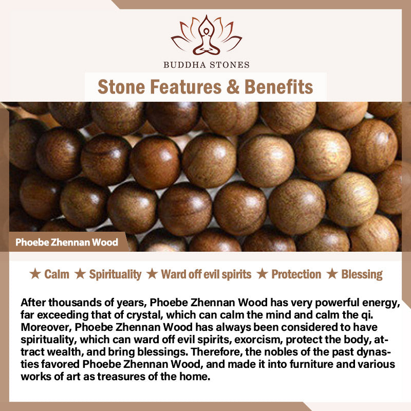 Bransoletka duchowości z Buddha Stones Phoebe Zhennan Wood