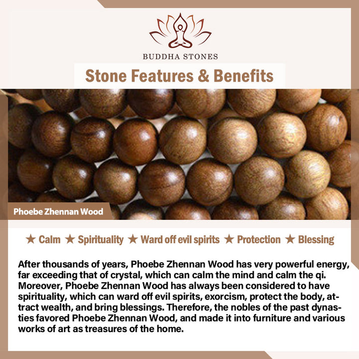 Bransoletka duchowości z Buddha Stones Phoebe Zhennan Wood