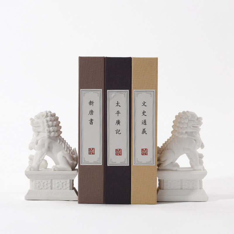 2 szt. posąg lwa odwaga siła żywica dekoracja biura domowego