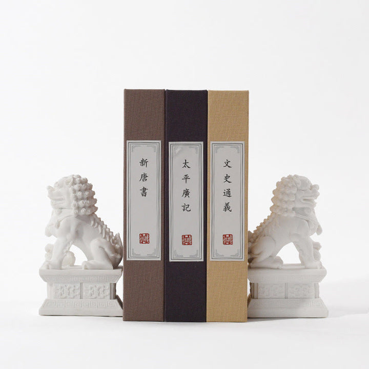 2 szt. posąg lwa odwaga siła żywica dekoracja biura domowego