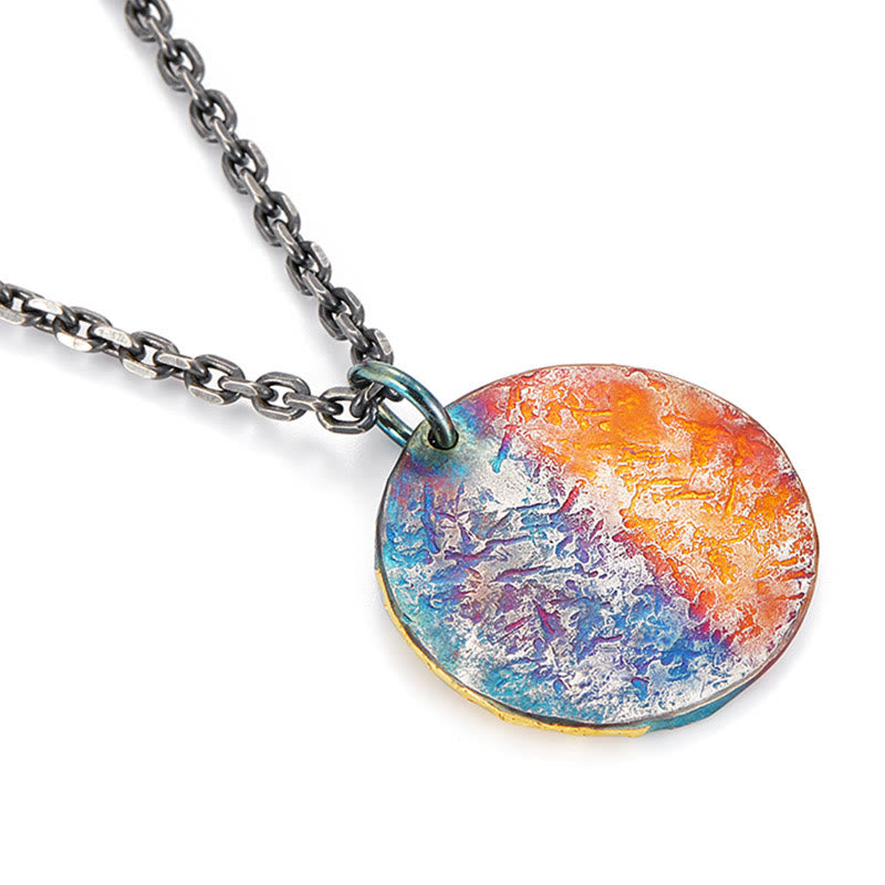 Buddha Stones 999 Srebro Sterlingowe 24K Złoto Pół Demon Pół Budda Współczucie Naszyjnik Wisiorek - image 10