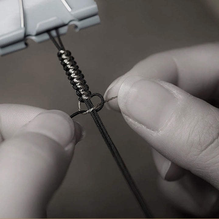 Buddha Stones Ręcznie Robione Tybetańskie Amulet King Kong Knot Ochrona Szczęścia Bransoletka Pleciona - image 15