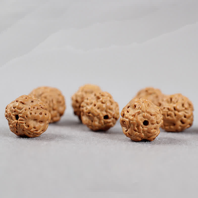 Buddha Stones Tybet Rudraksha Bodhi Nasiona Dzi Koralik Bursztyn Turkus Bransoletka Bogactwo