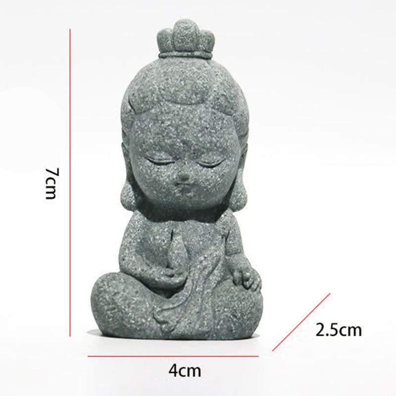Buddha Stones Medytacja Statua Buddy Współczucie Dekoracja Domu