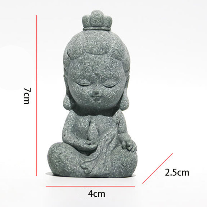 Buddha Stones Medytacja Statua Buddy Współczucie Dekoracja Domu