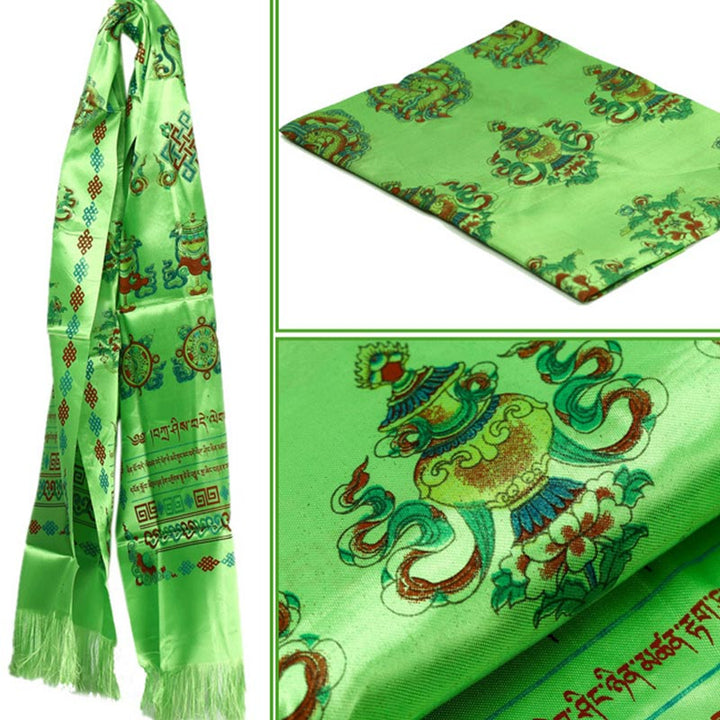 Buddha Stones Tybetańskie Szczęśliwe Błogosławieństwo 5 Kolorów Dekoracja Khata