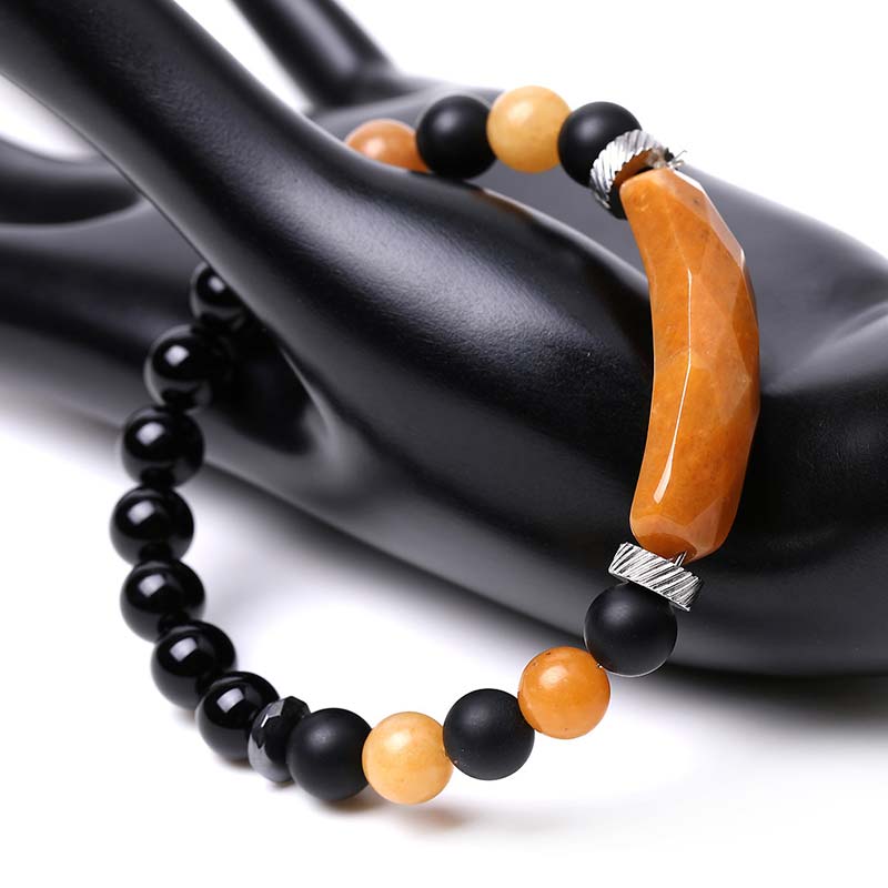 Bransoletka lecznicza Buddha Stones Natural Crystal Blue Aventurine