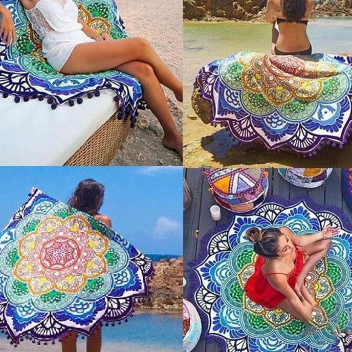 Buddha Stones Tybetańska Mandala Harmony Mata Dekoracja