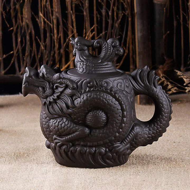 Ceramiczny czajniczek Vintage Dragon Phoenix