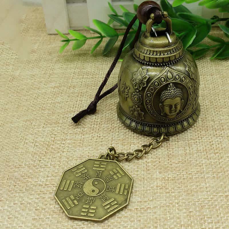 Buddha Stones Feng Shui Budda Koi Ryba Smok Słoń Wiatr Dzwonek Szczęście Dekoracja Ścienna