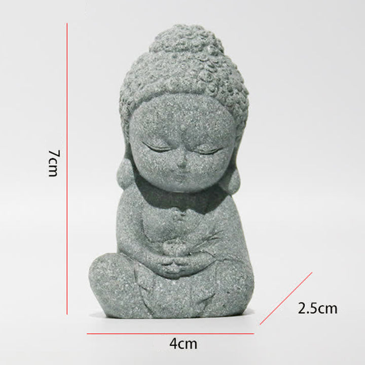 Buddha Stones Medytacja Statua Buddy Współczucie Dekoracja Domu