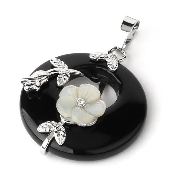 Buddha Stones Różne Kryształy Ametyst Zielony Awenturyn Kwiat Uzdrawiający Naszyjnik Wisiorek