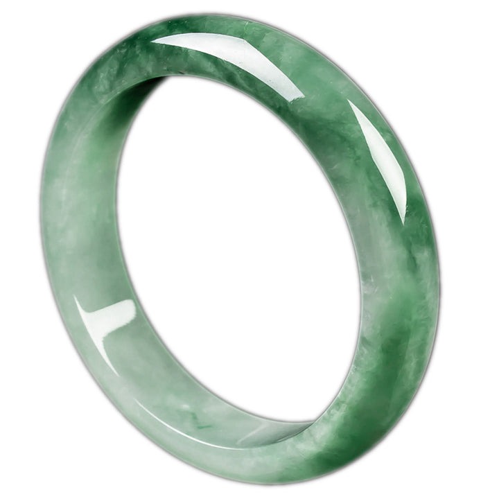Bransoletka z naturalnego jadeitu z Buddha Stones Fortune Blessing