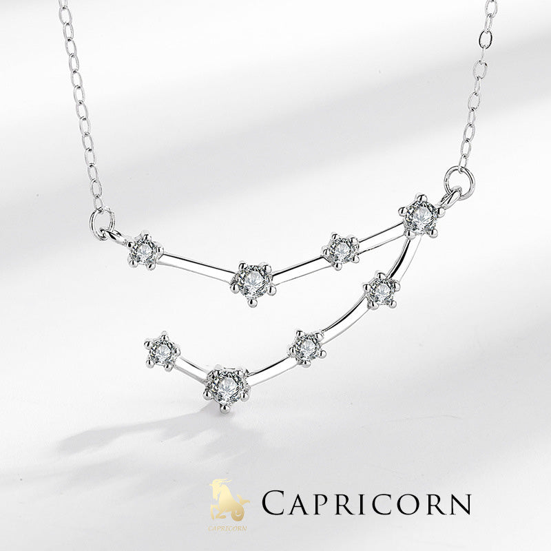 Buddha Stones 925 Srebro Sterling 12 Konstelacji Zodiaku Astrologia Błogosławieństwo Naszyjnik Wisiorek