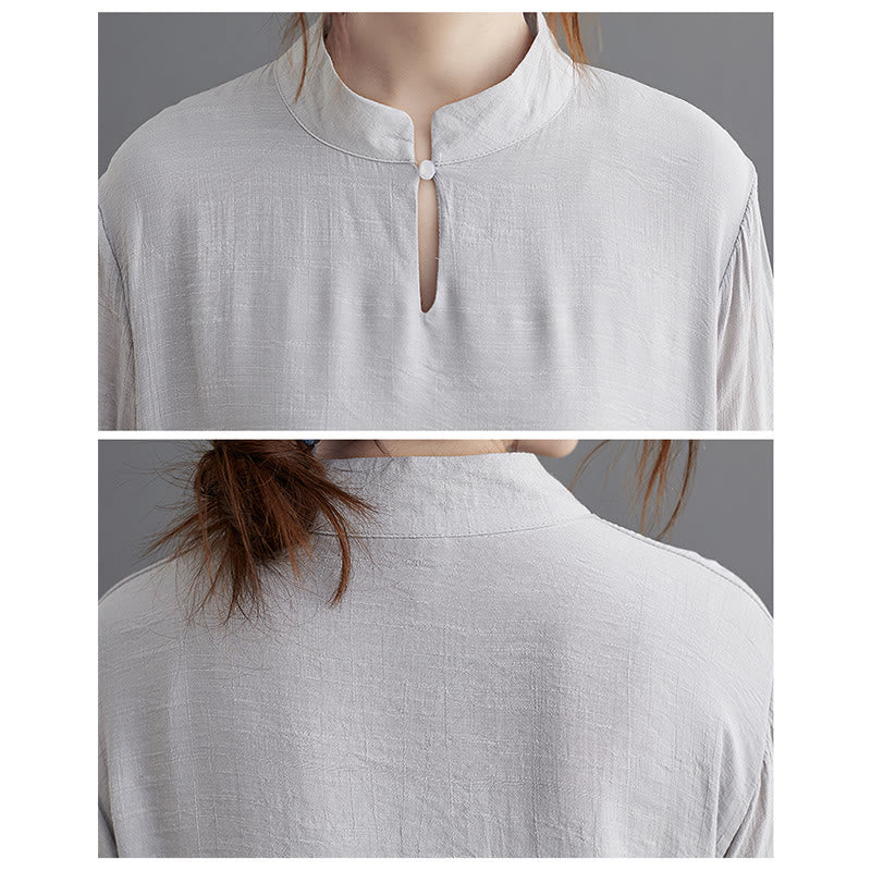 Buddha Stones Prosty wzór Medytacja Modlitwa Duchowa Praktyka Zen Joga Odzież Zestaw damski