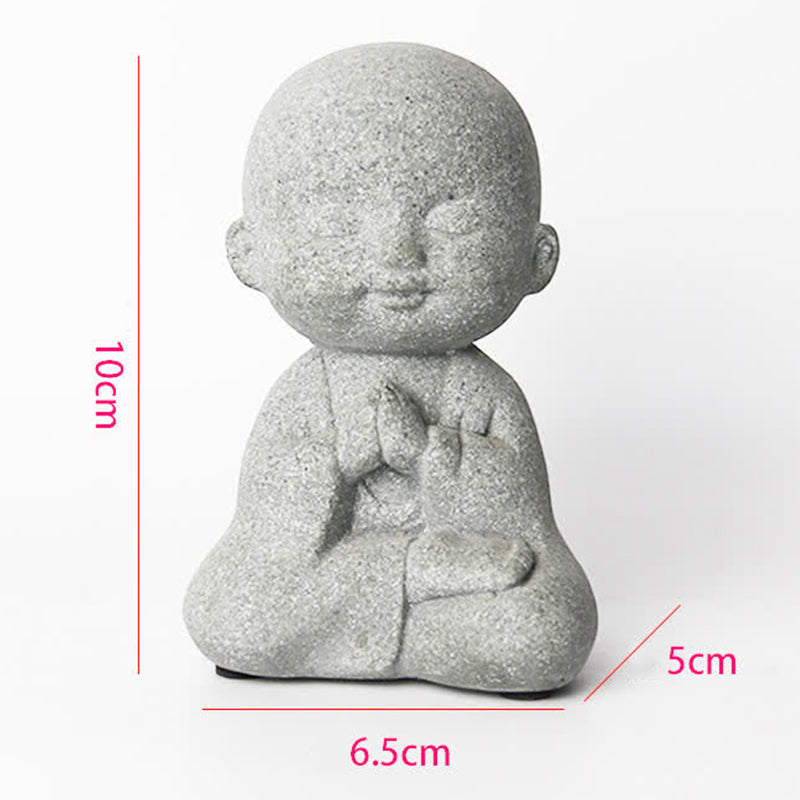 Buddha Stones Medytacja Modlitwa Statua Buddy Współczucie Dekoracja Domu