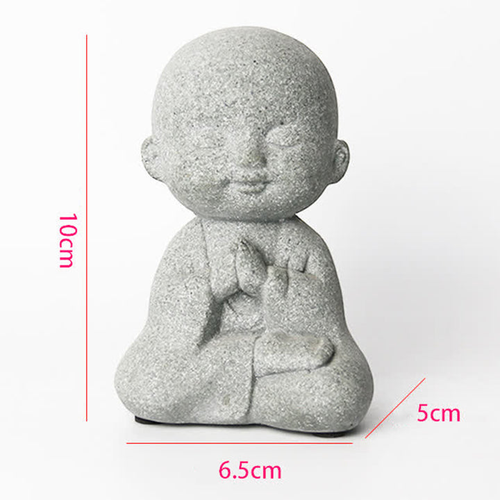 Buddha Stones Medytacja Modlitwa Statua Buddy Współczucie Dekoracja Domu