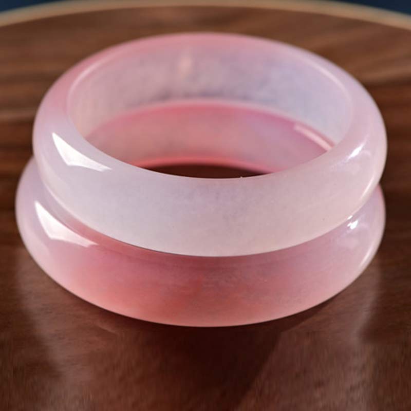 Bransoletka Buddha Stones Różowe Kryształowe Miłość Ciepło Bangle