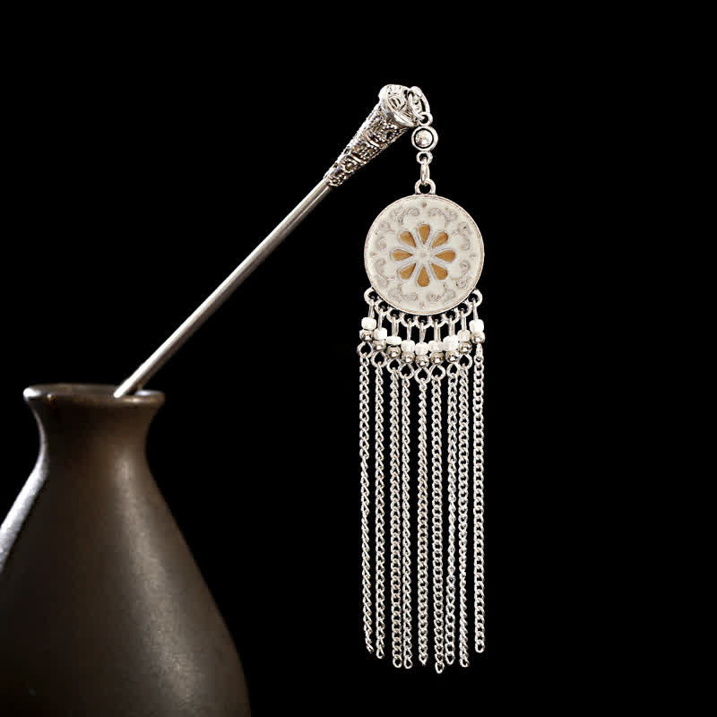 Kropla wody Konwalia Kwiaty Frędzle Pewność Spinka Do Włosów