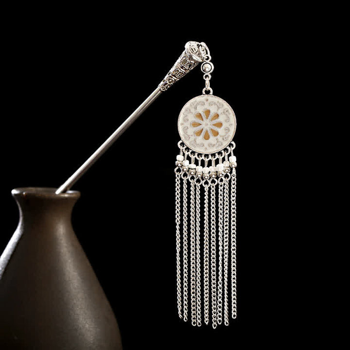 Kropla wody Konwalia Kwiaty Frędzle Pewność Spinka Do Włosów