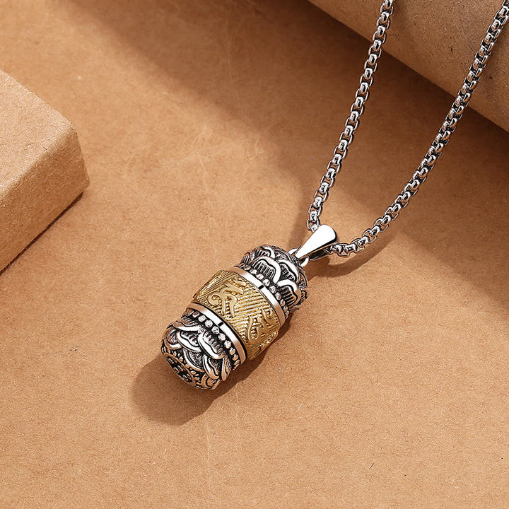 Buddha Stones Tybet Om Mani Padme Hum Rzeźbiona Mądrość Czystość Łańcuch Skórzany Naszyjnik Wisiorek - image 2