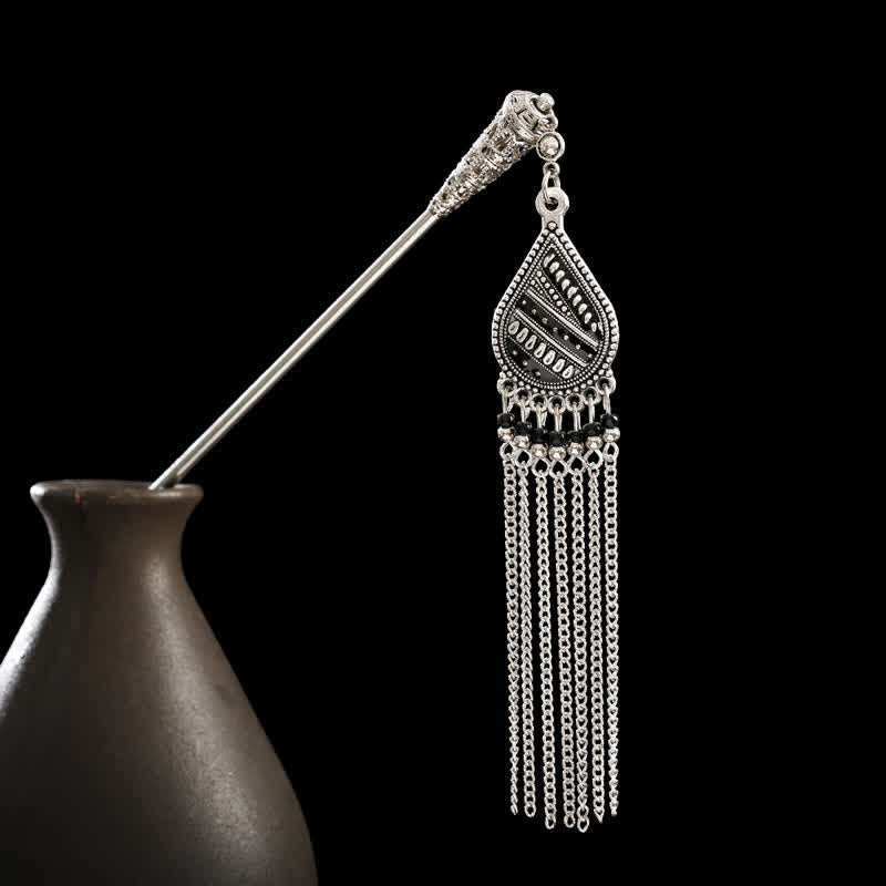 Kropla wody Konwalia Kwiaty Frędzle Pewność Spinka Do Włosów