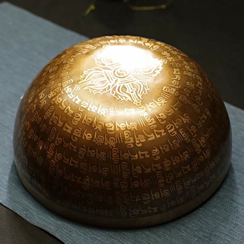 Misa do śpiewania Sutra, ręcznie robiona do uzdrawiania i medytacji, zestaw misek z pozytywną energią