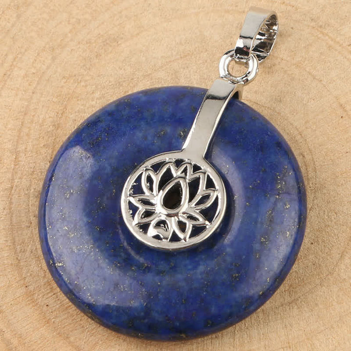 Buddha Stones Różne Kryształy Ametyst Różowy Kryształ Lotos Uzdrawiający Naszyjnik Wisiorek - image 16