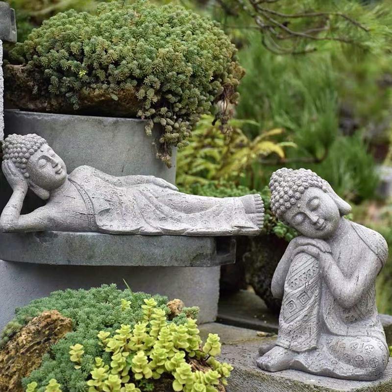 Buddha Stones Tybetańska Medytacja Buddy Błogosławieństwo Współczucie Spokój Dekoracja Domu