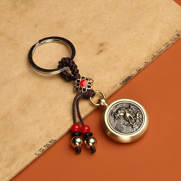 12 chińskich znaków zodiaku błogosławieństwo bogactwa fortuny brelok