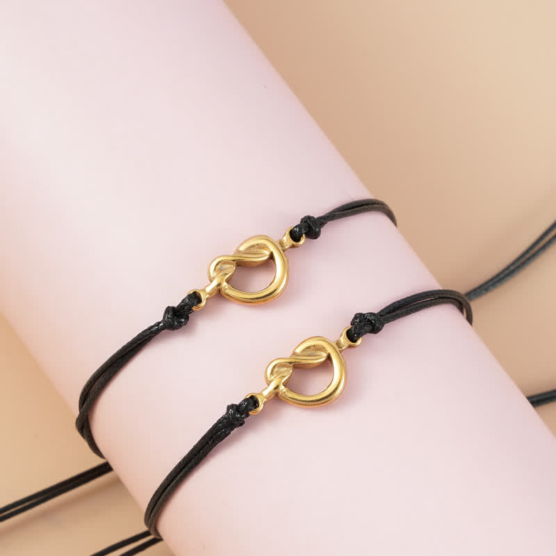 Bransoletka sznurkowa z prezentem dla najlepszego przyjaciela