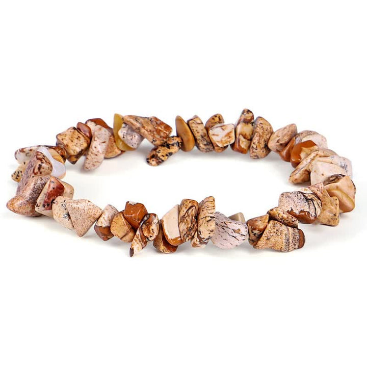 Ametyst Lazuryt Różnorodny Kryształ Kamień Uzdrawiająca Pozytywna Bransoletka