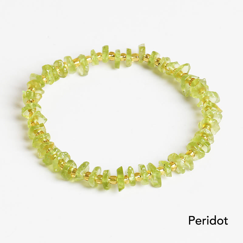 Buddha Stones Naturalny Nieregularny Kształt Kamienia Kryształ Medytacja Równowaga Bransoletka